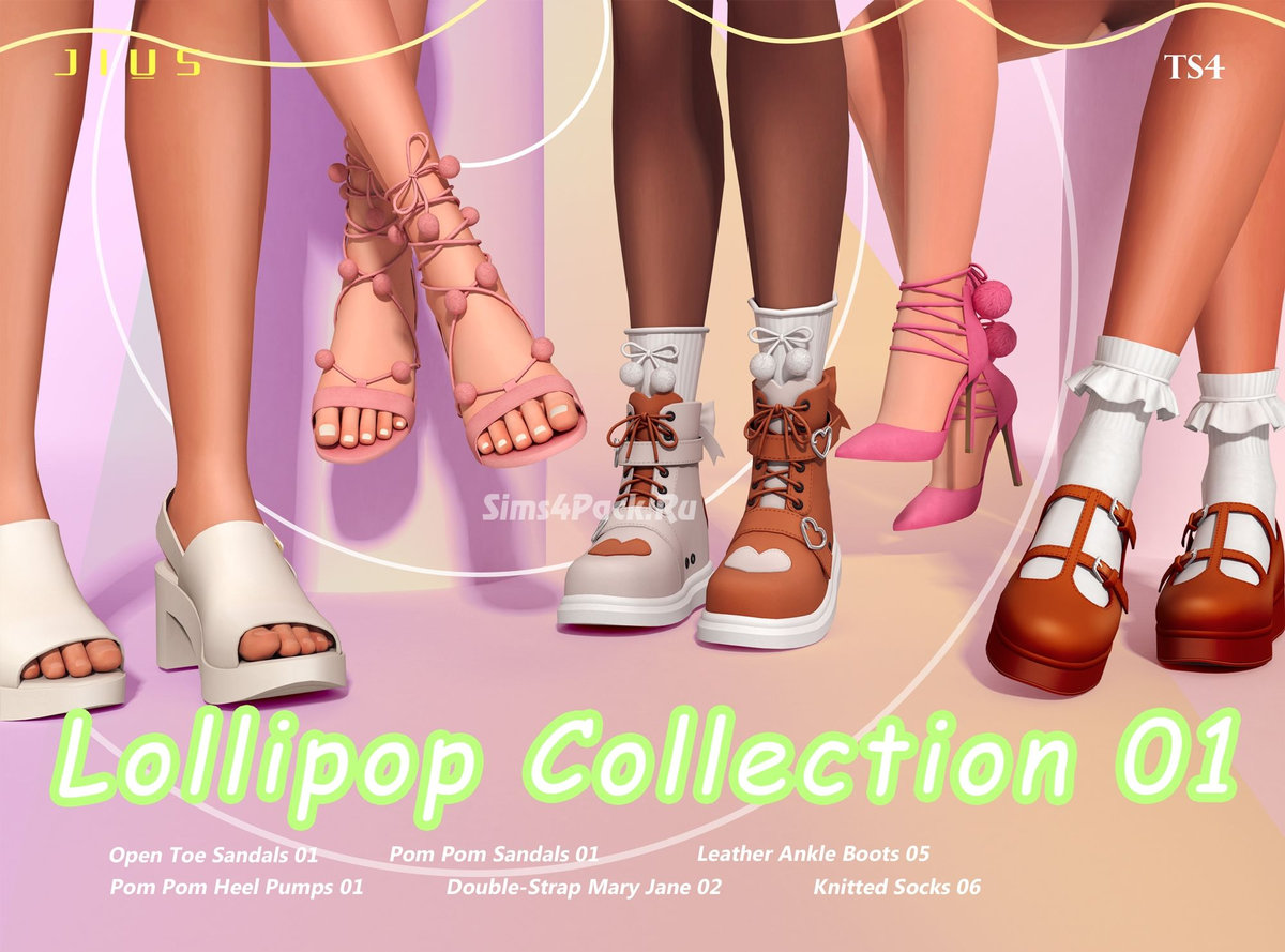 Коллекция женской обуви "Lollipop Collection 01"