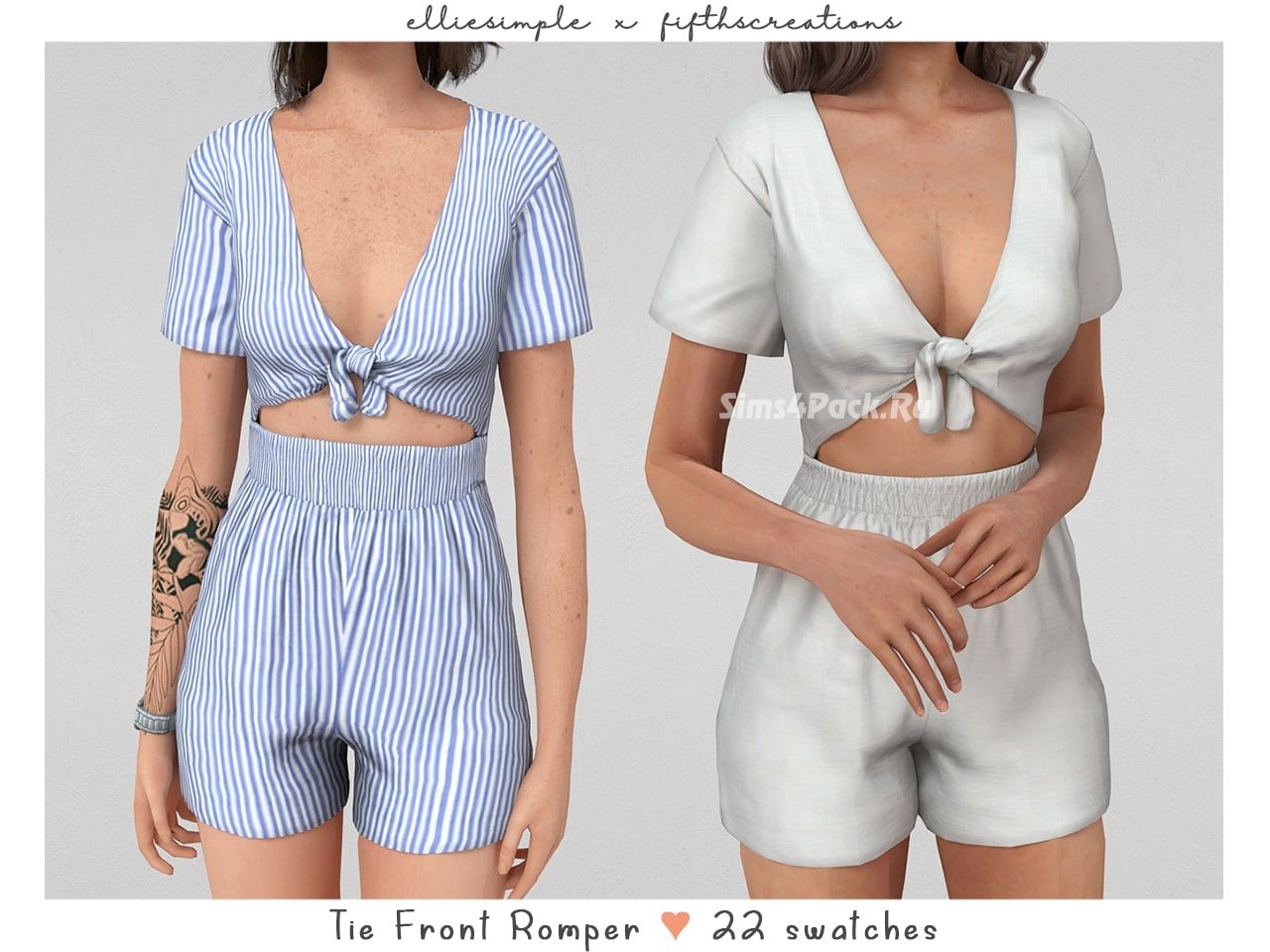 Ромпер "Tie Front Romper"