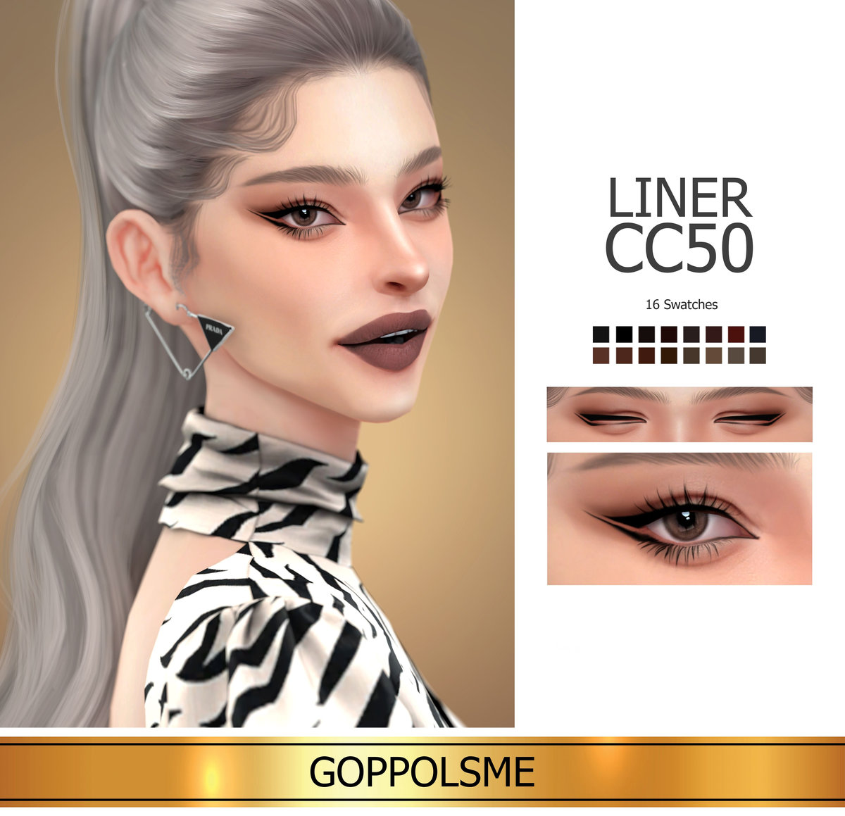 Подводка для глаз "Liner cc50"