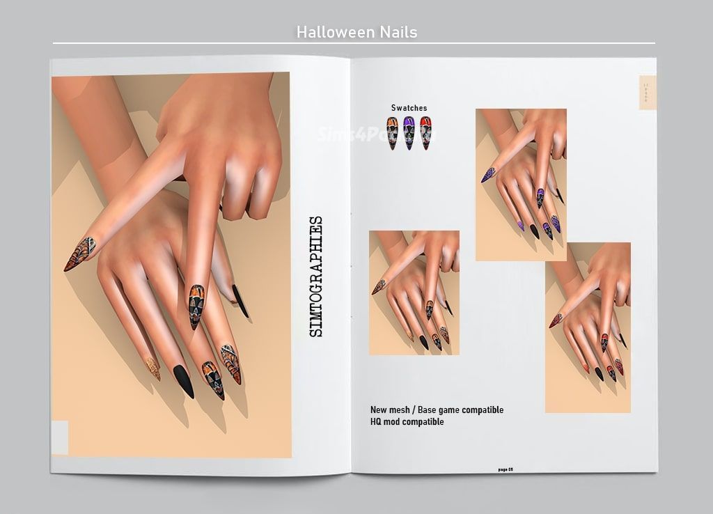 Маникюр "Halloween Nails"