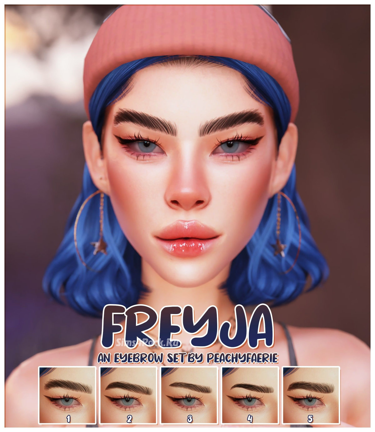 Набор бровей "FREYJA"