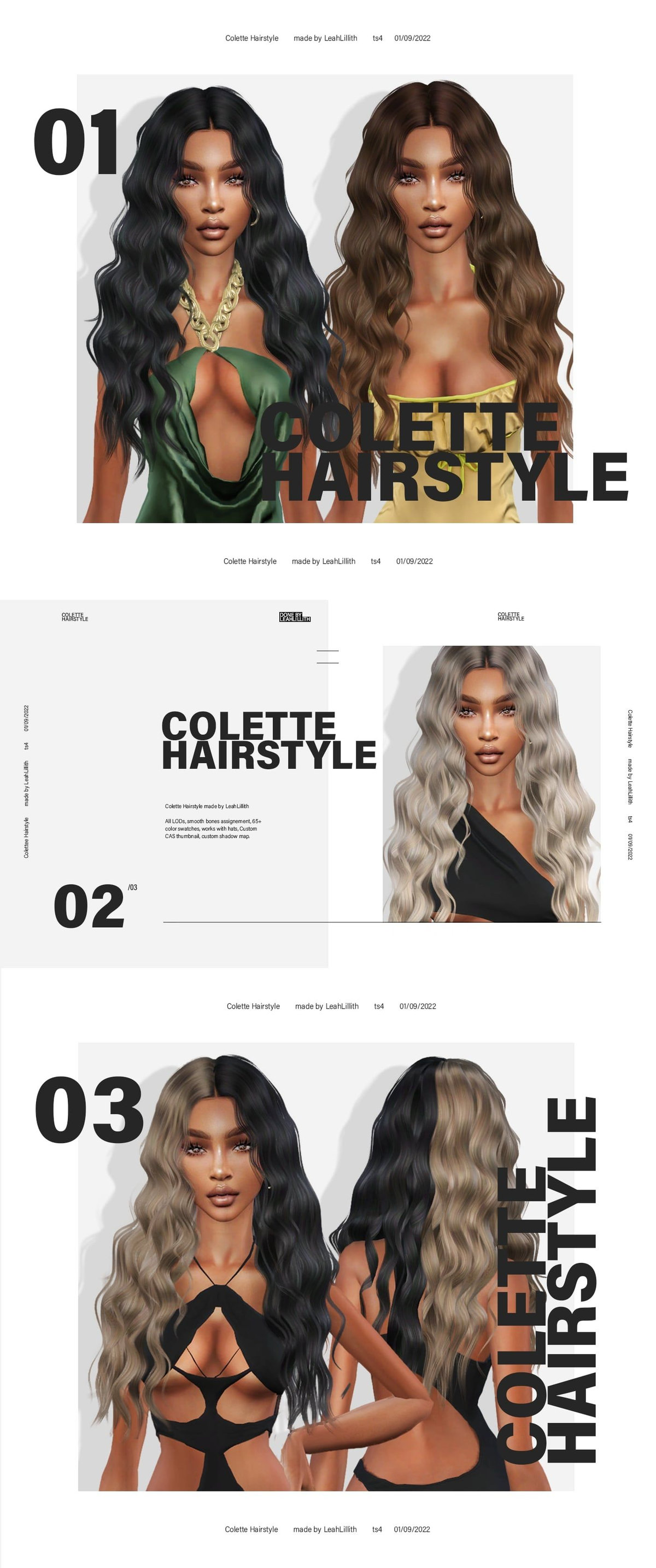 Женская прическа "Colette Hairstyle"