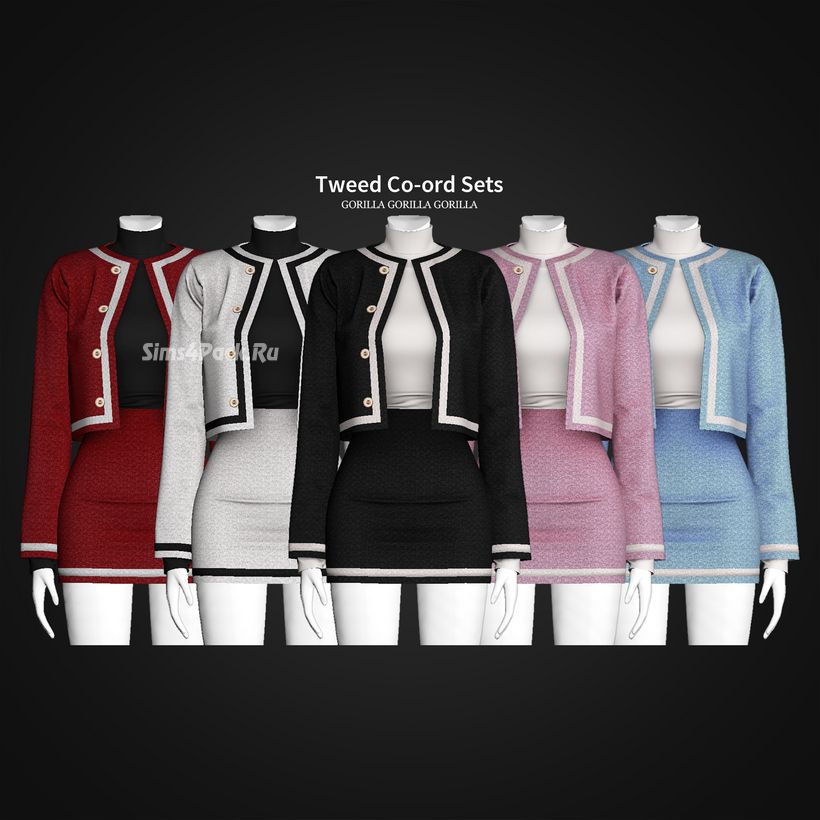 Комплект одежды "Tweed Co-ord Sets"
