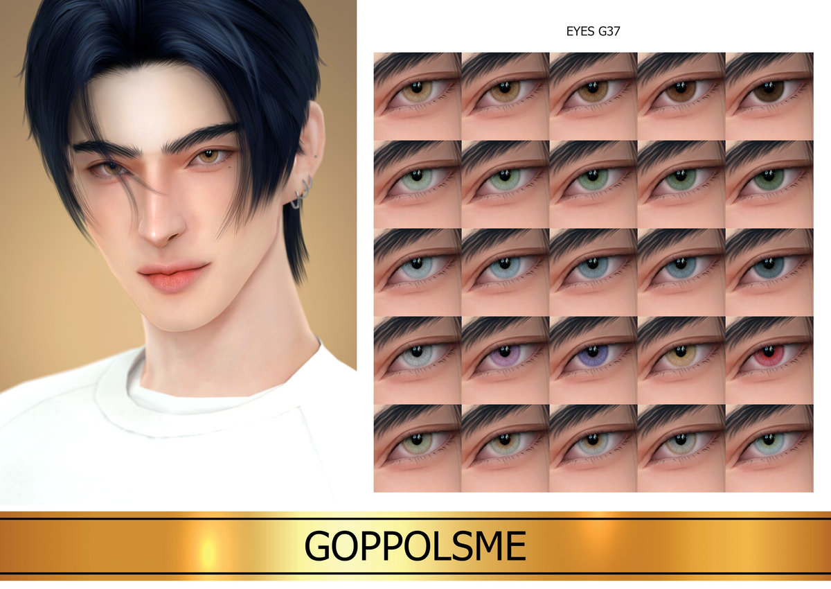 Линзы "GPME-GOLD Eyes G37"