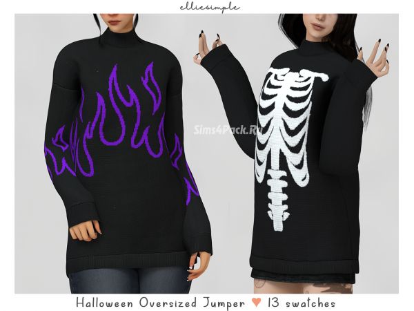 Женский свитер "halloween oversized jumper"