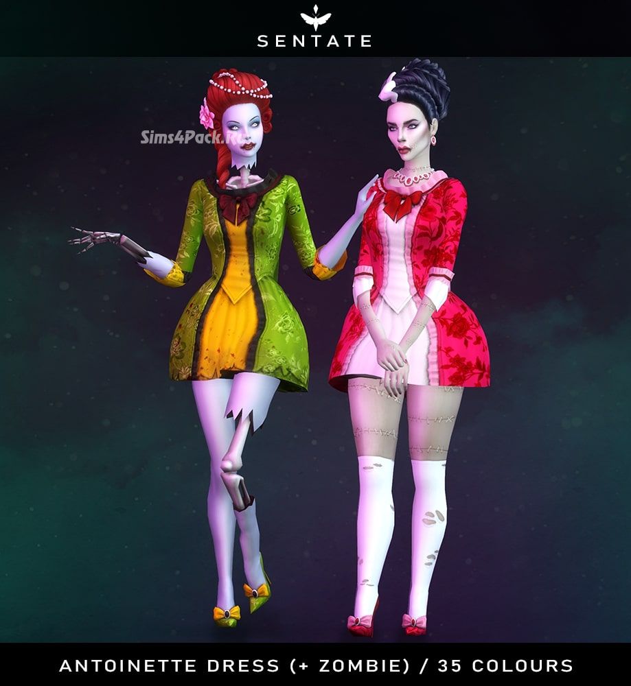 Платье "Antionette Dress + Zombie"