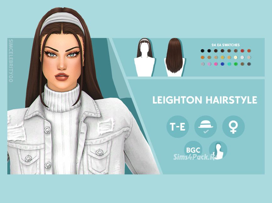 Женская прическа "Leighton Hairstyle"