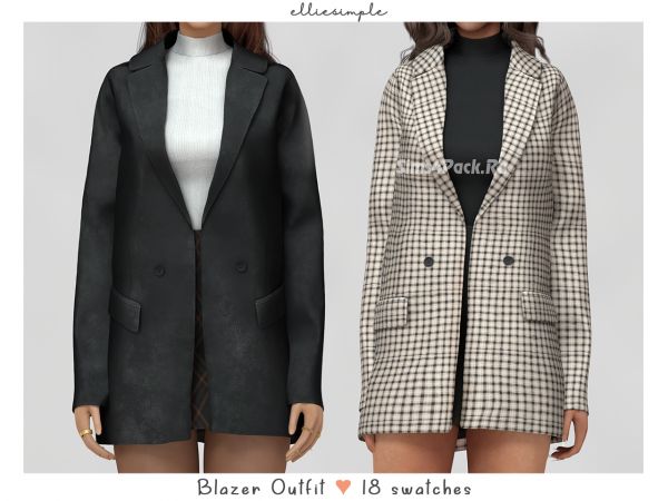 Комплект одежды для симочки "blazer outfit "
