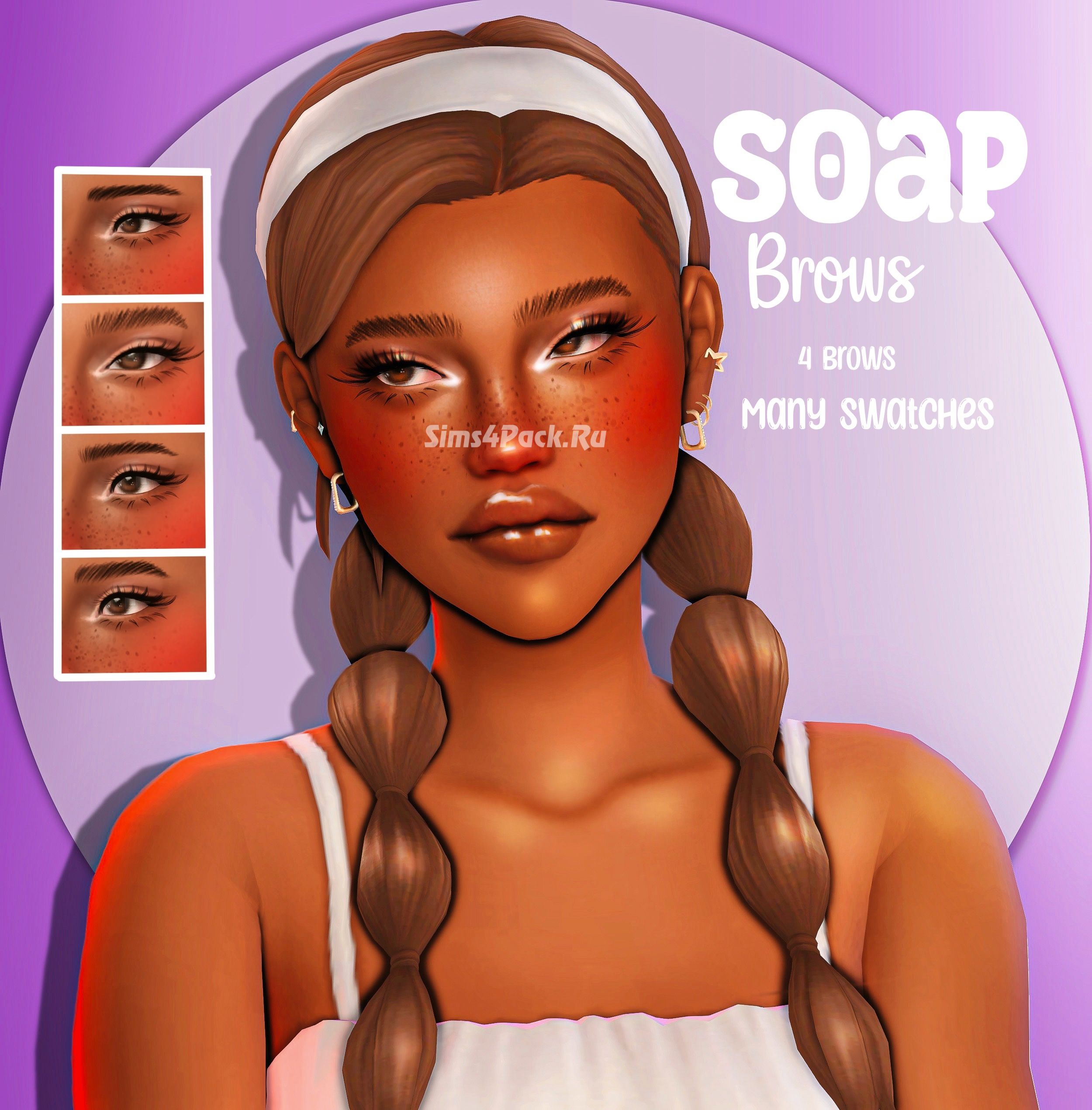 Набор бровей "soap brows set"