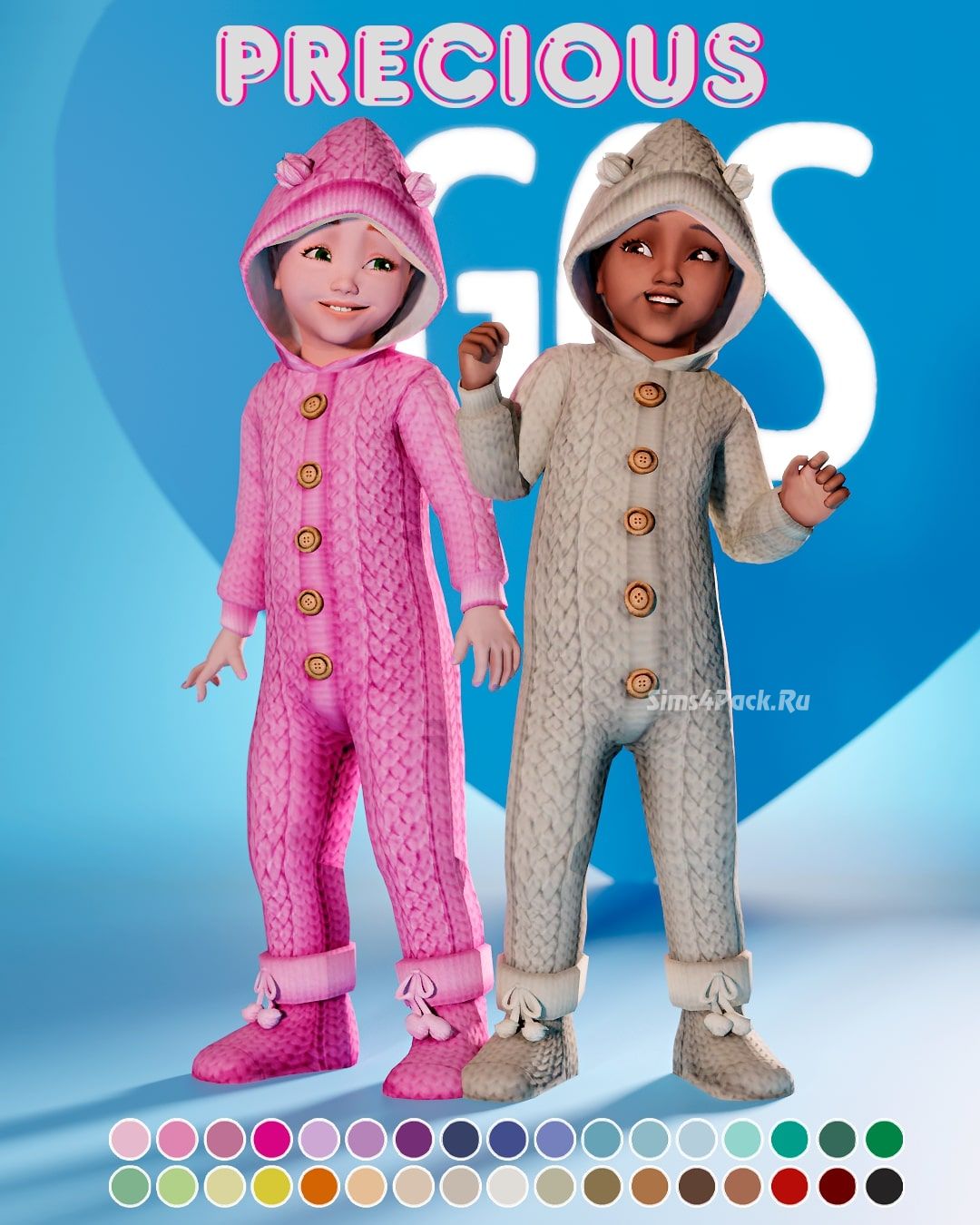 Комбинезон для тоддлеров "Knitted Jumpsuit"