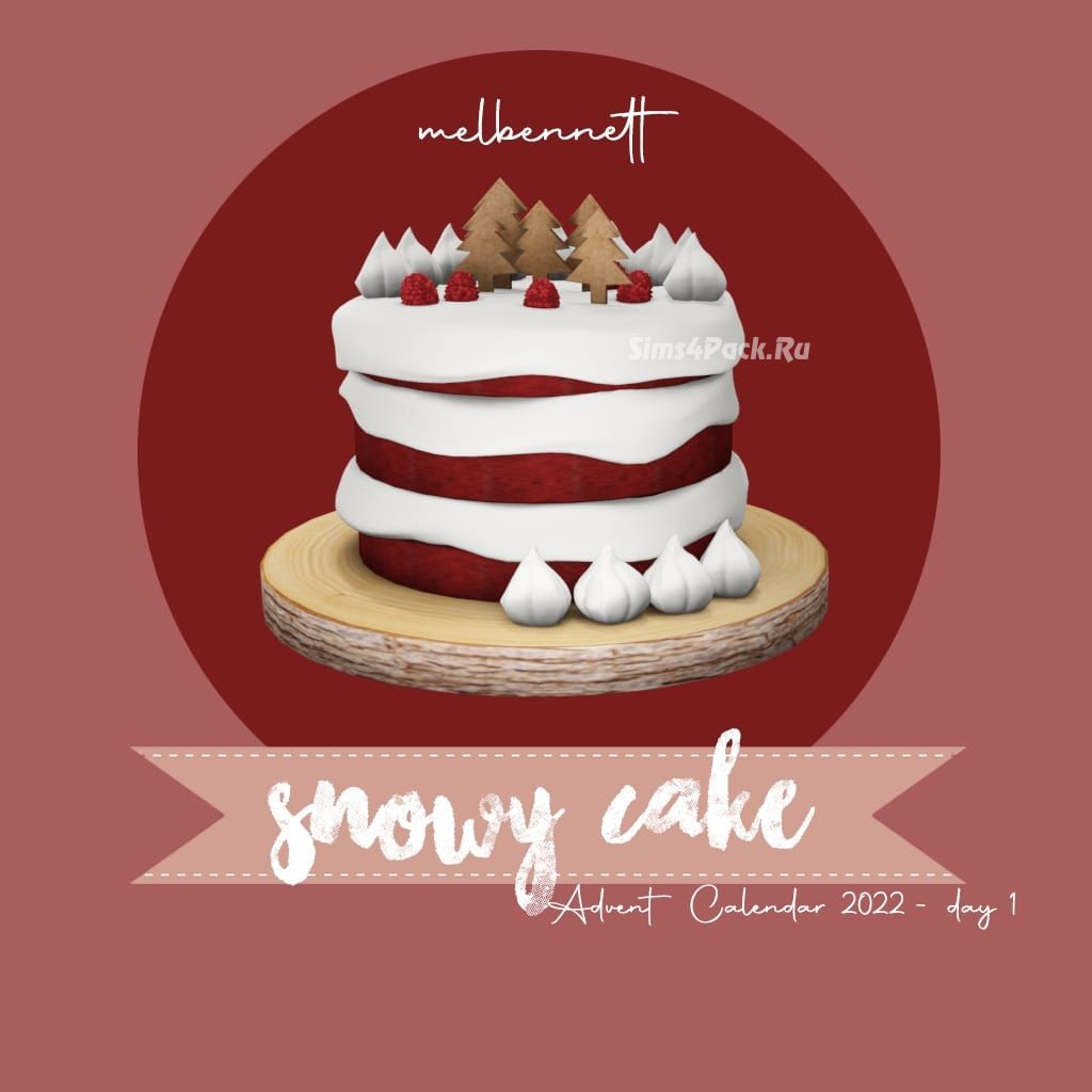 Рождественский торт "Snowy Cake"