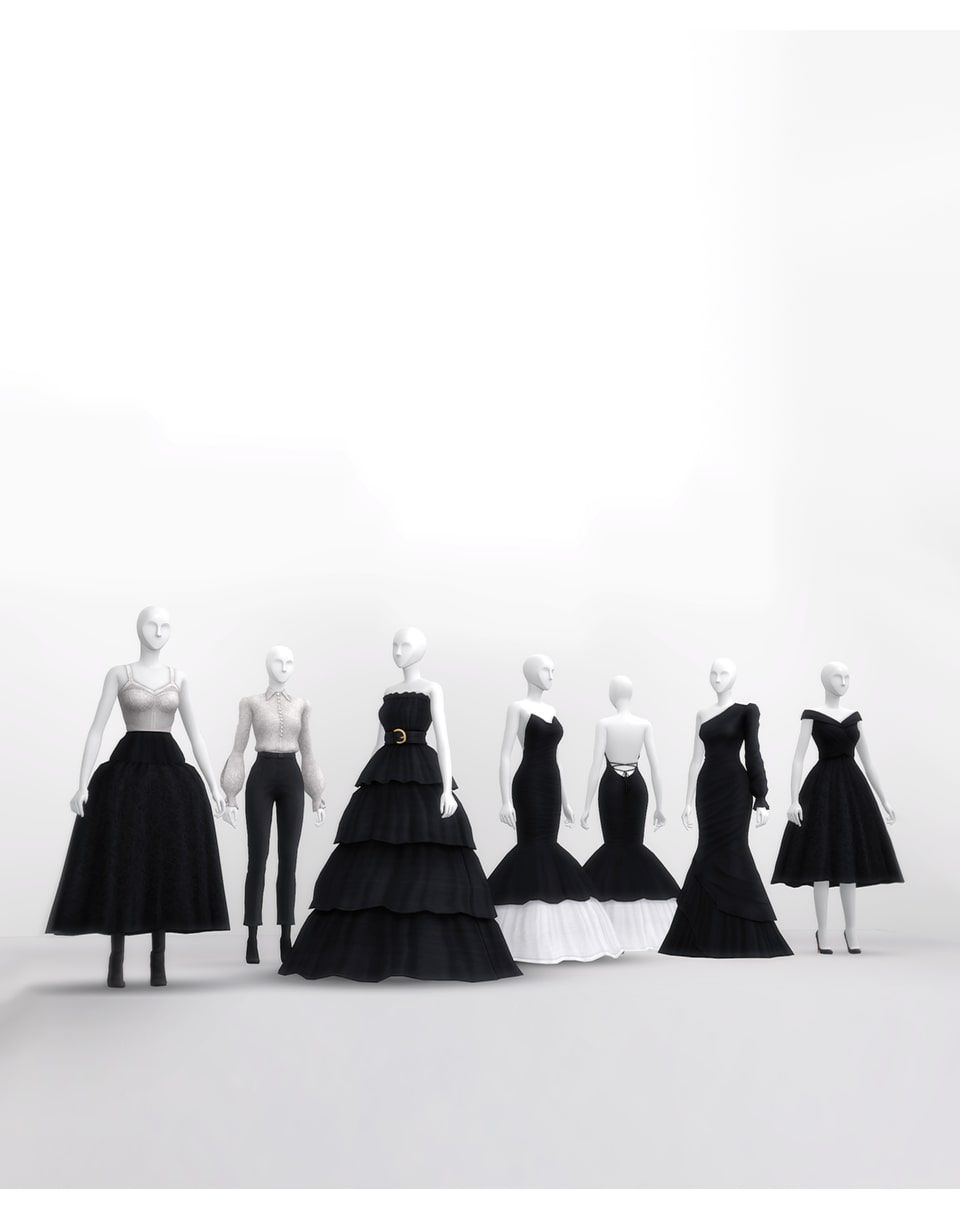 Коллекция женской одежды "Black Couture"