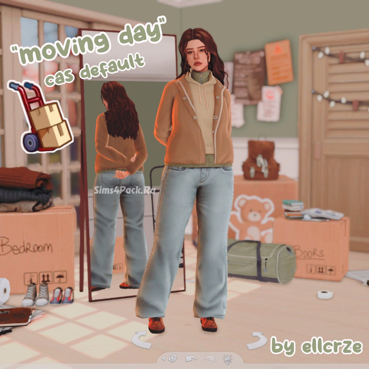 Фон для CAS "Moving Day"