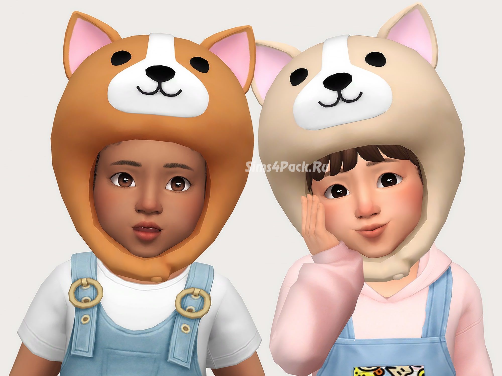 Шапка для тоддлеров "shiba hat"