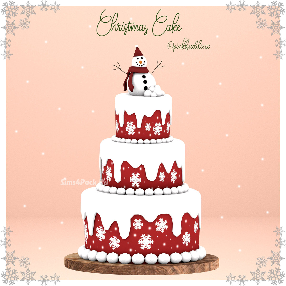 Рождественский торт "Christmas Cake"