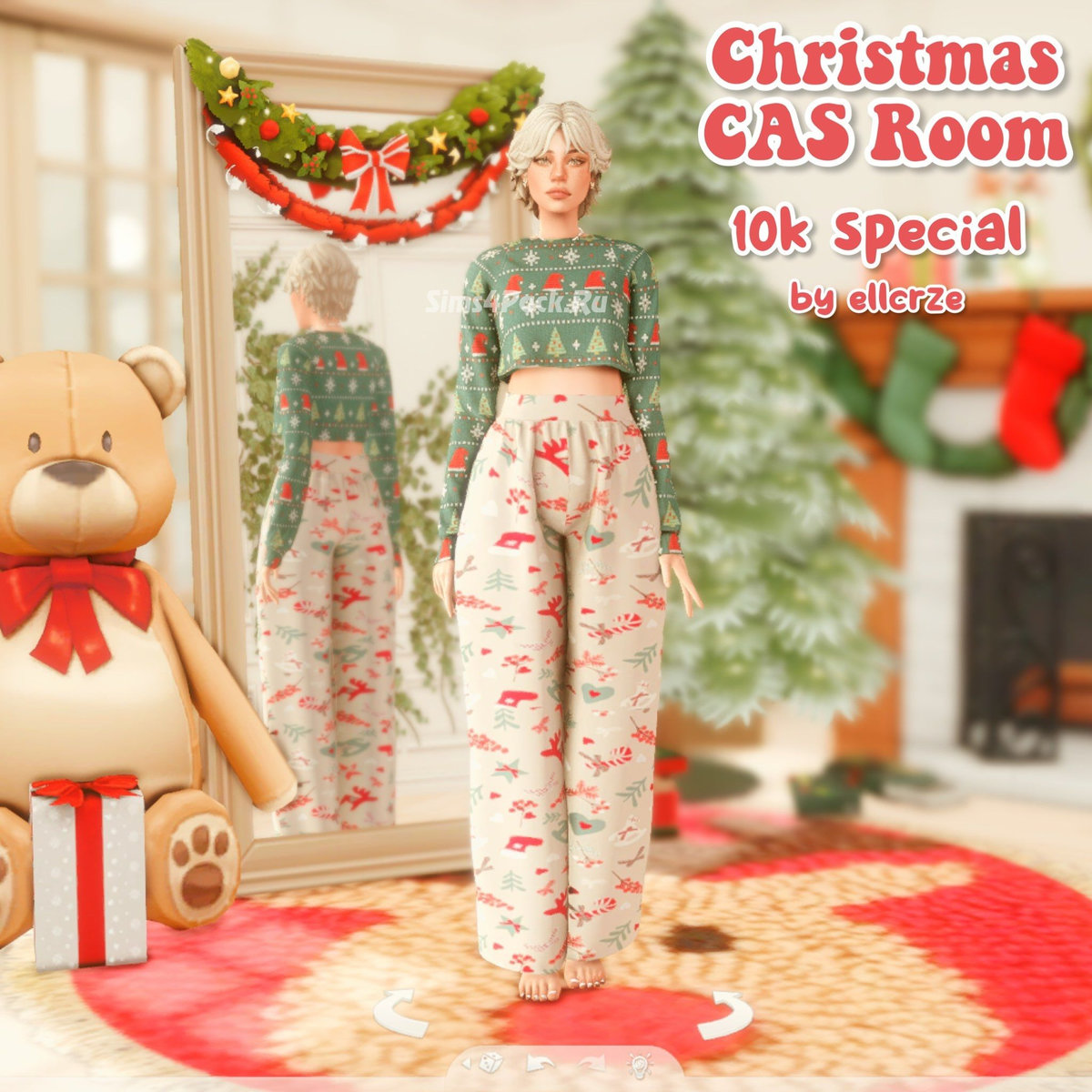 Фон для CAS "Christmas"