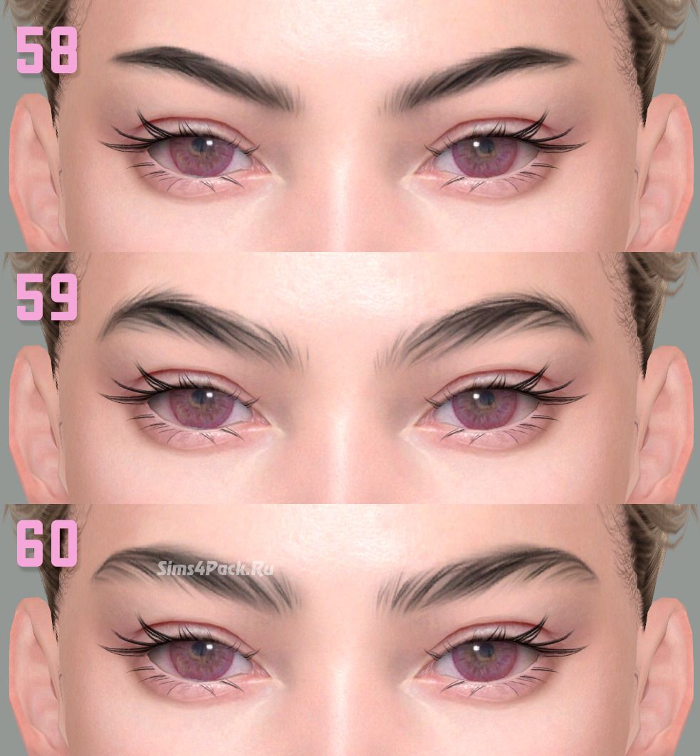 Брови "EYEBROWS 58-60"
