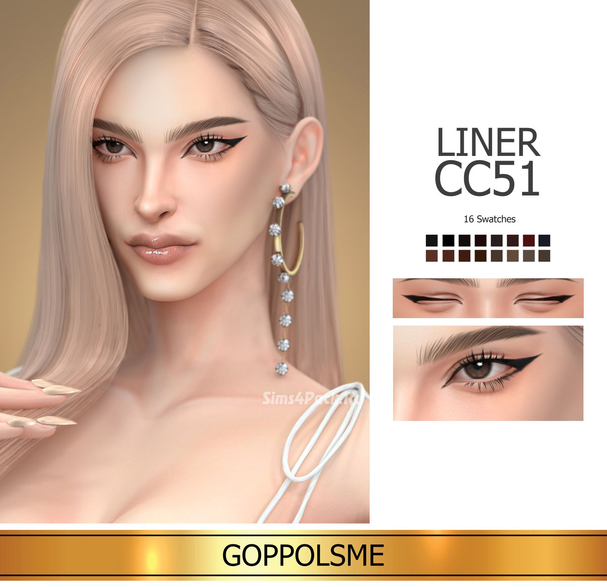 Подводка для глаз "Liner cc51"