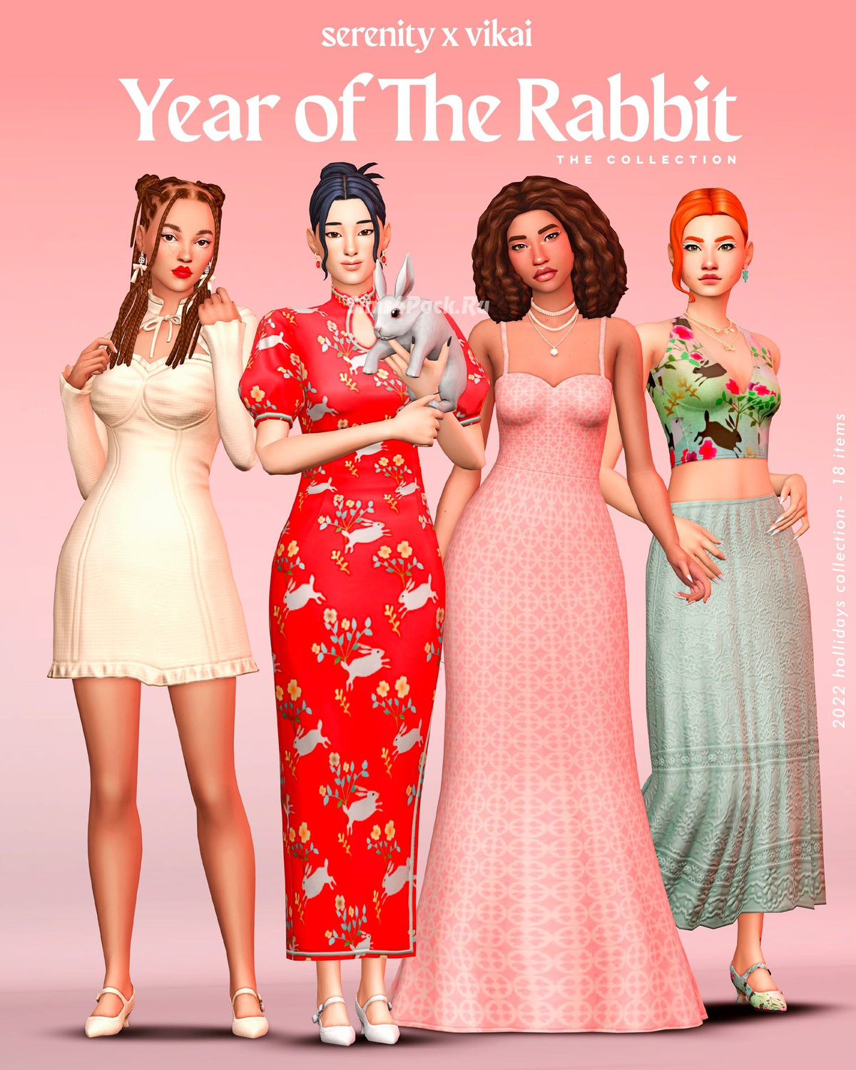 Коллекция для симочек "YEAR OF THE RABBIT COLLECTION"