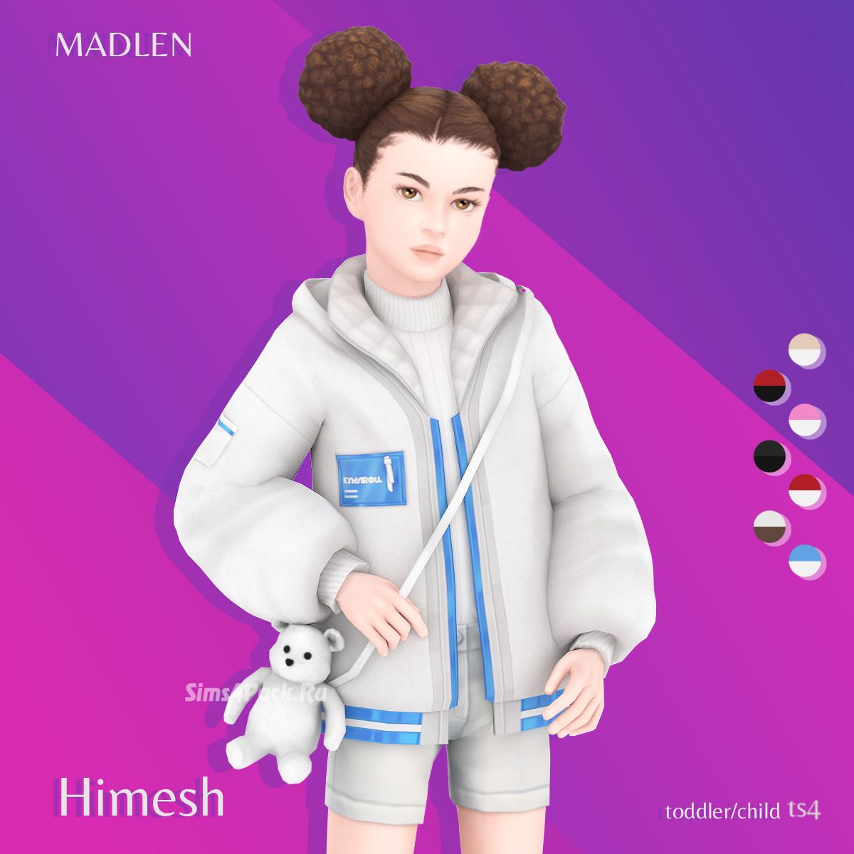 Куртка и сумочка "Himesh Jacket + Teddy Bag"