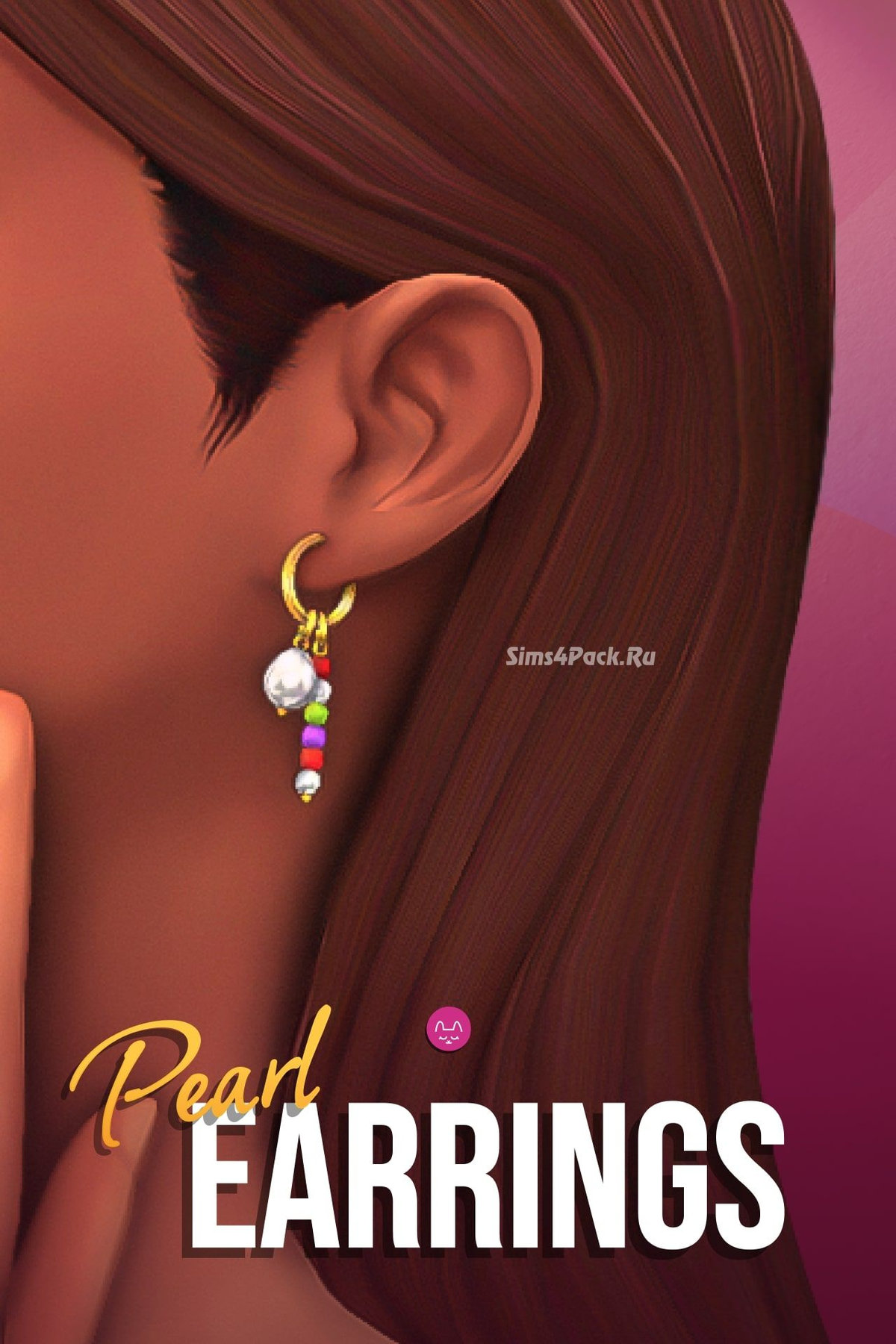 Серьги "Pearl earrings"