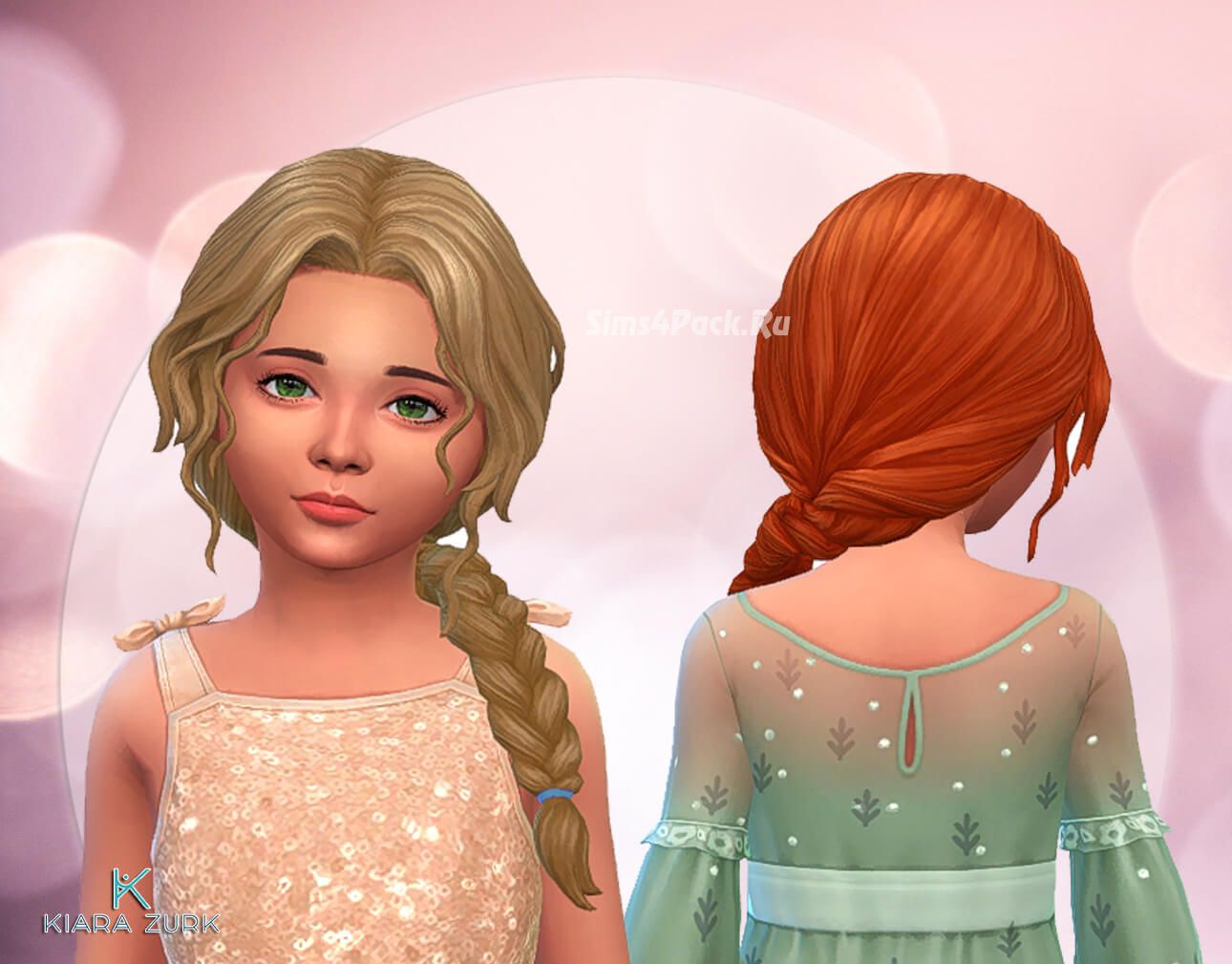 Детская прическа "Alice Side Braid"