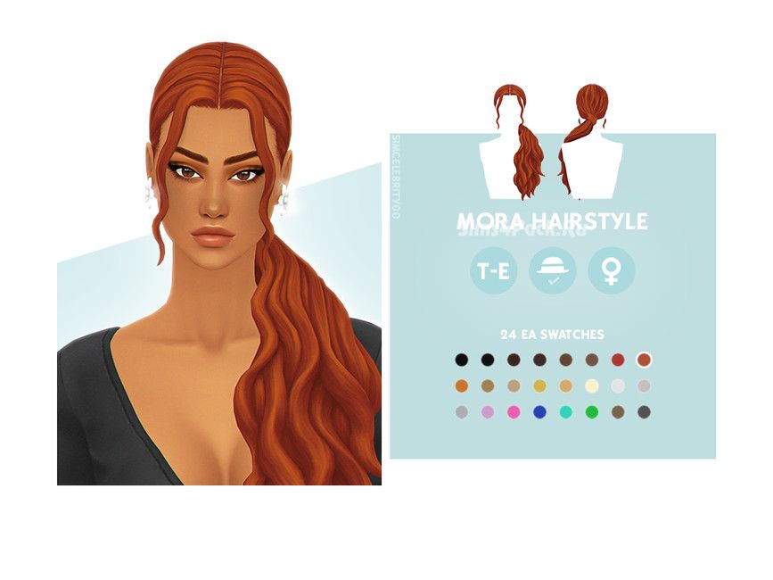 Женская прическа "Mora Hairstyle"