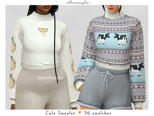Женский свитер "cute sweater"