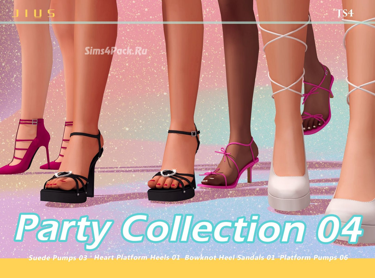 Коллекция женской обуви "Party collection 04"