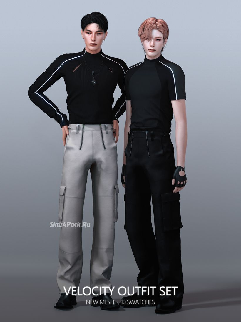 Набор одежды для симов "Velocity Outfit Set"