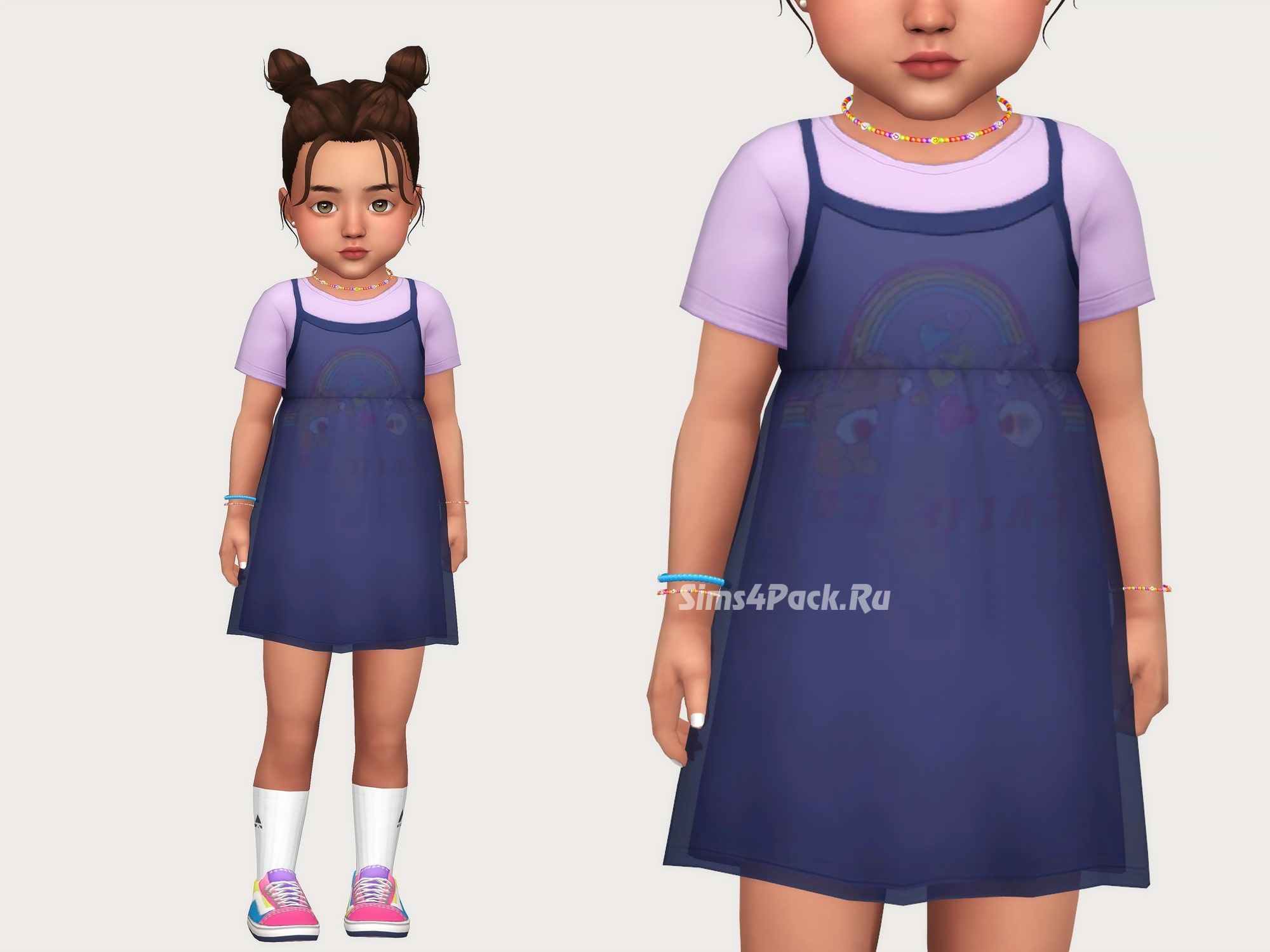 Футболка и сарафан для малышек "aliya dress"