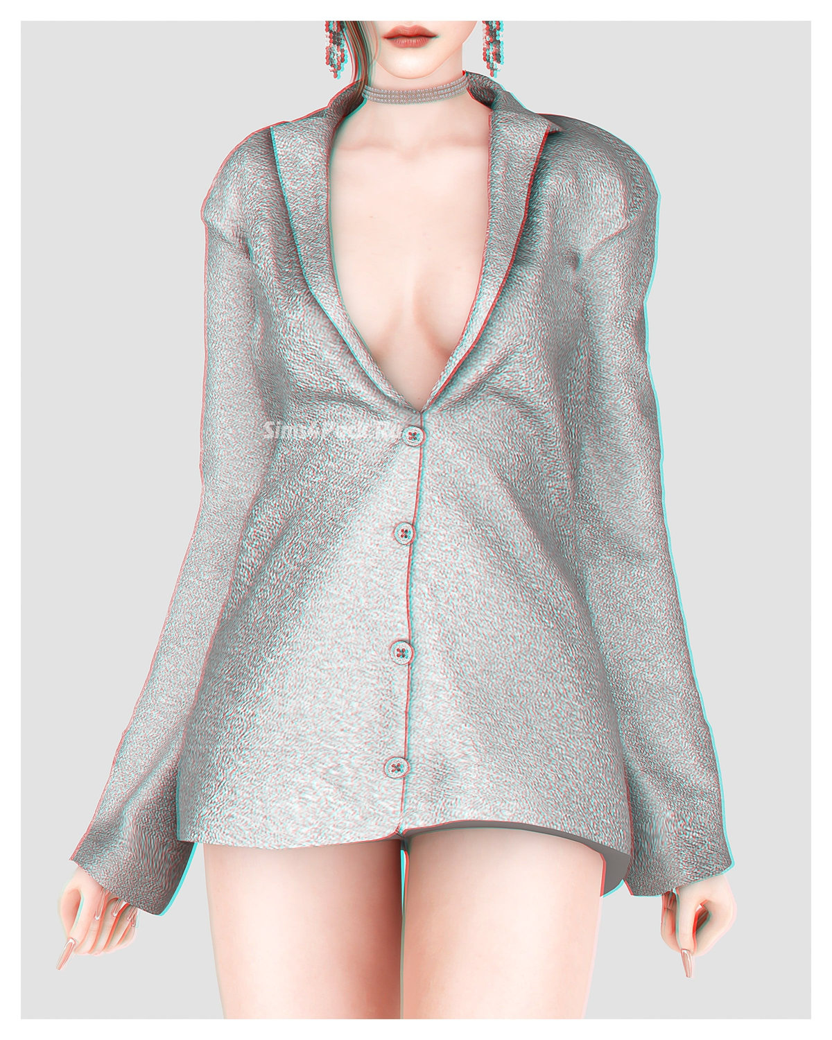 Женский блейзер "Milan Shiny Blazer "