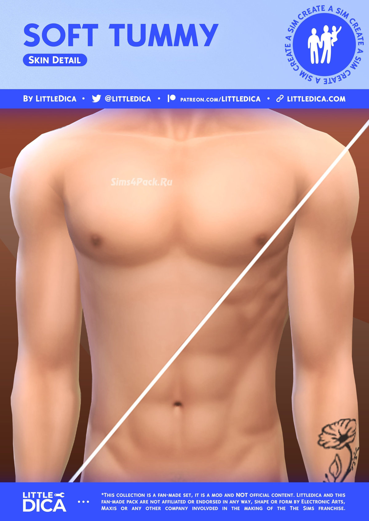 Мод - на мягкую текстуру кожи "Soft Tummy"