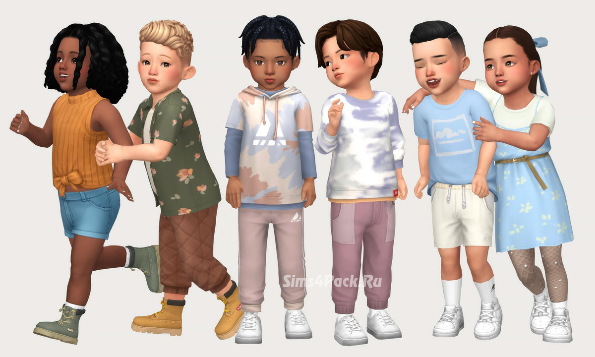 Коллекция одежды для тоддлеров "first fits kit converted"