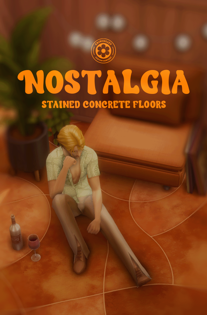Напольное покрытие "Nostalgia Stained Concrete Floors"