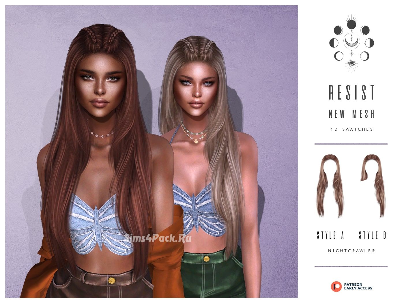 Женская прическа "RESIST HAIR"