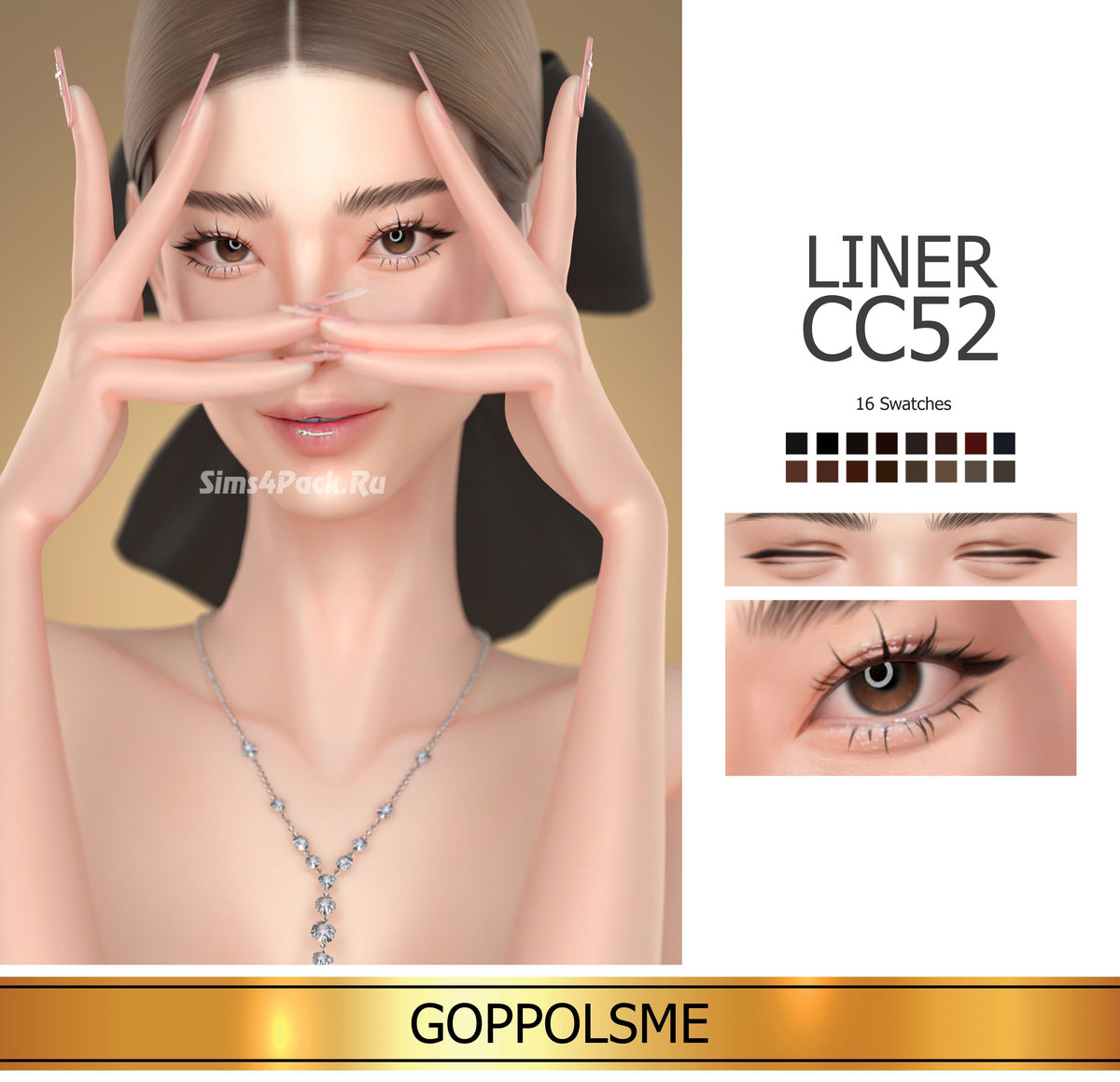 Подводка для глаз "Liner cc52"