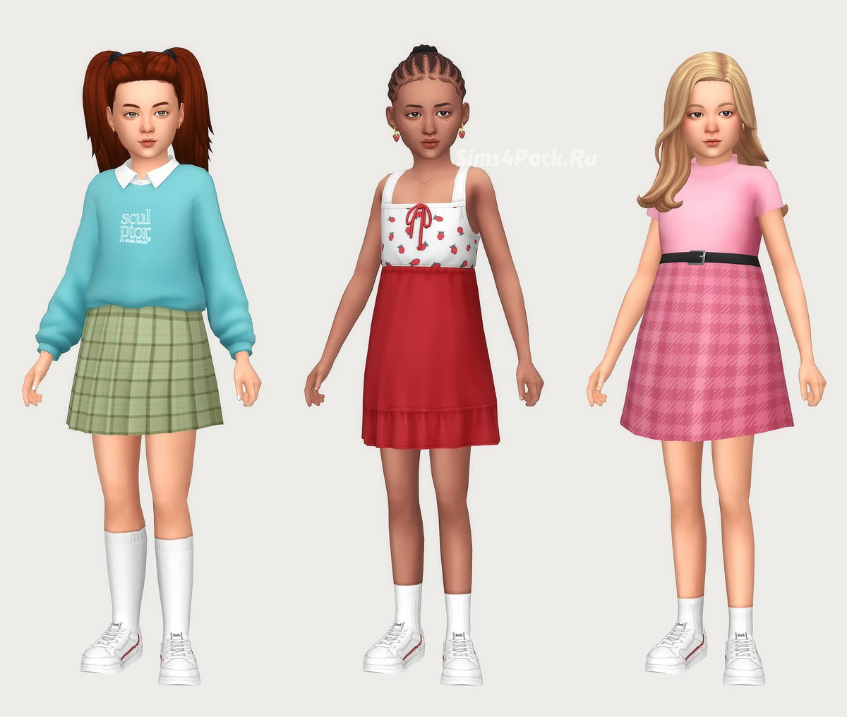Набор одежды для девочек "dress conversions (2)"