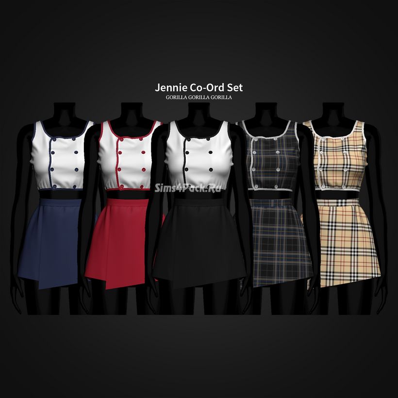 Комплект одежды для симочки "Jennie Co-Ord Set"