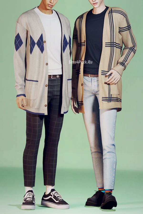 Кардиган и топ "Long cardigan"