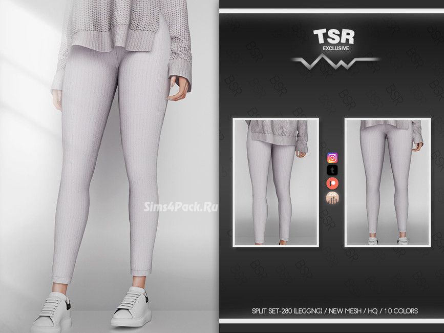 Леггинсы "SPLIT SET-280 (LEGGING) BD823"