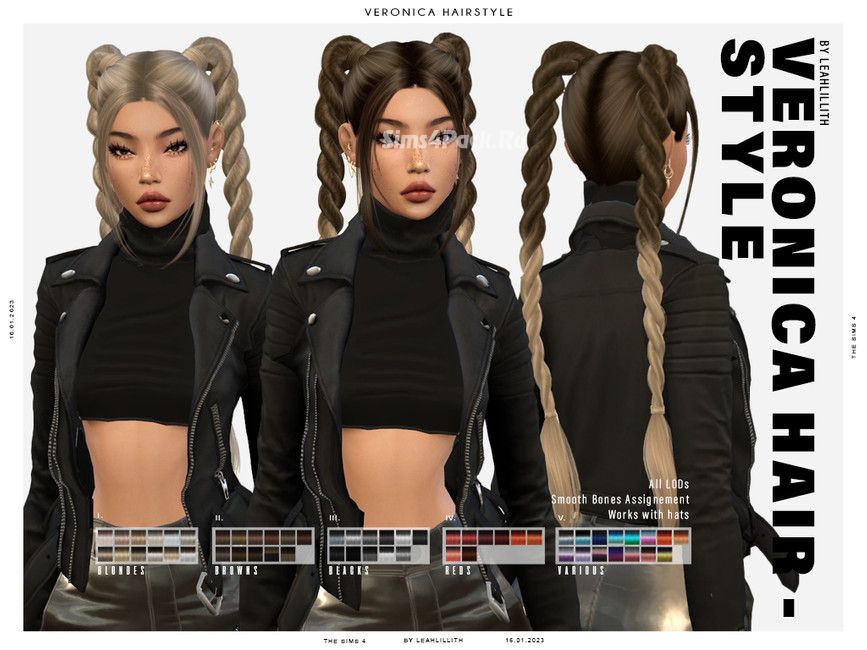 Женская прическа "Veronica Hairstyle"