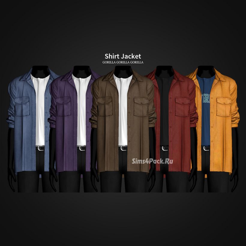 Рубашка и топ "Shirt Jacket"