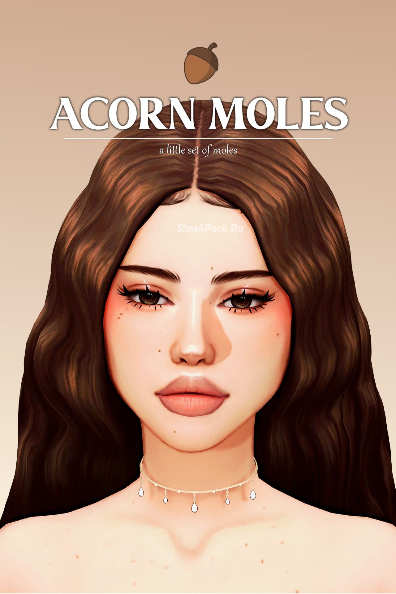 Родинки для лица "acorn moles"