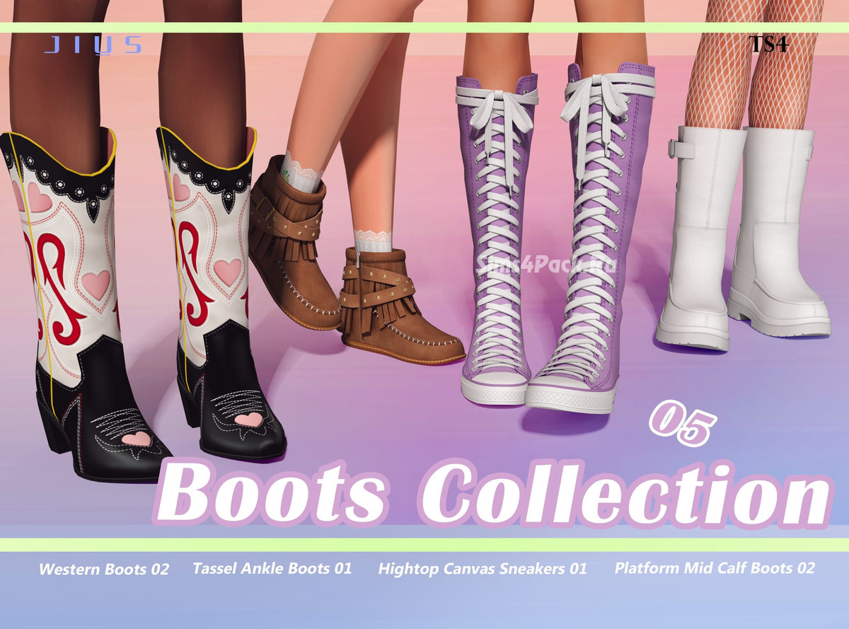 Коллекция женской обуви "Boots Collection 05"
