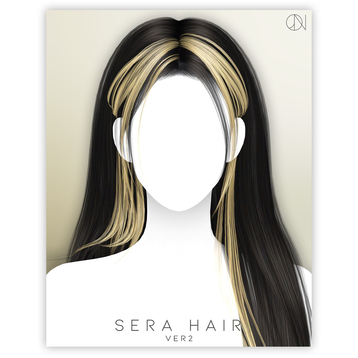 Женская прическа "HAIR N19 SERA ver2"
