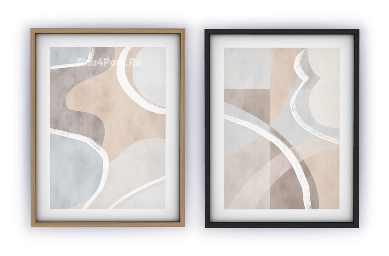 Картины "Abstract Framed Posters"