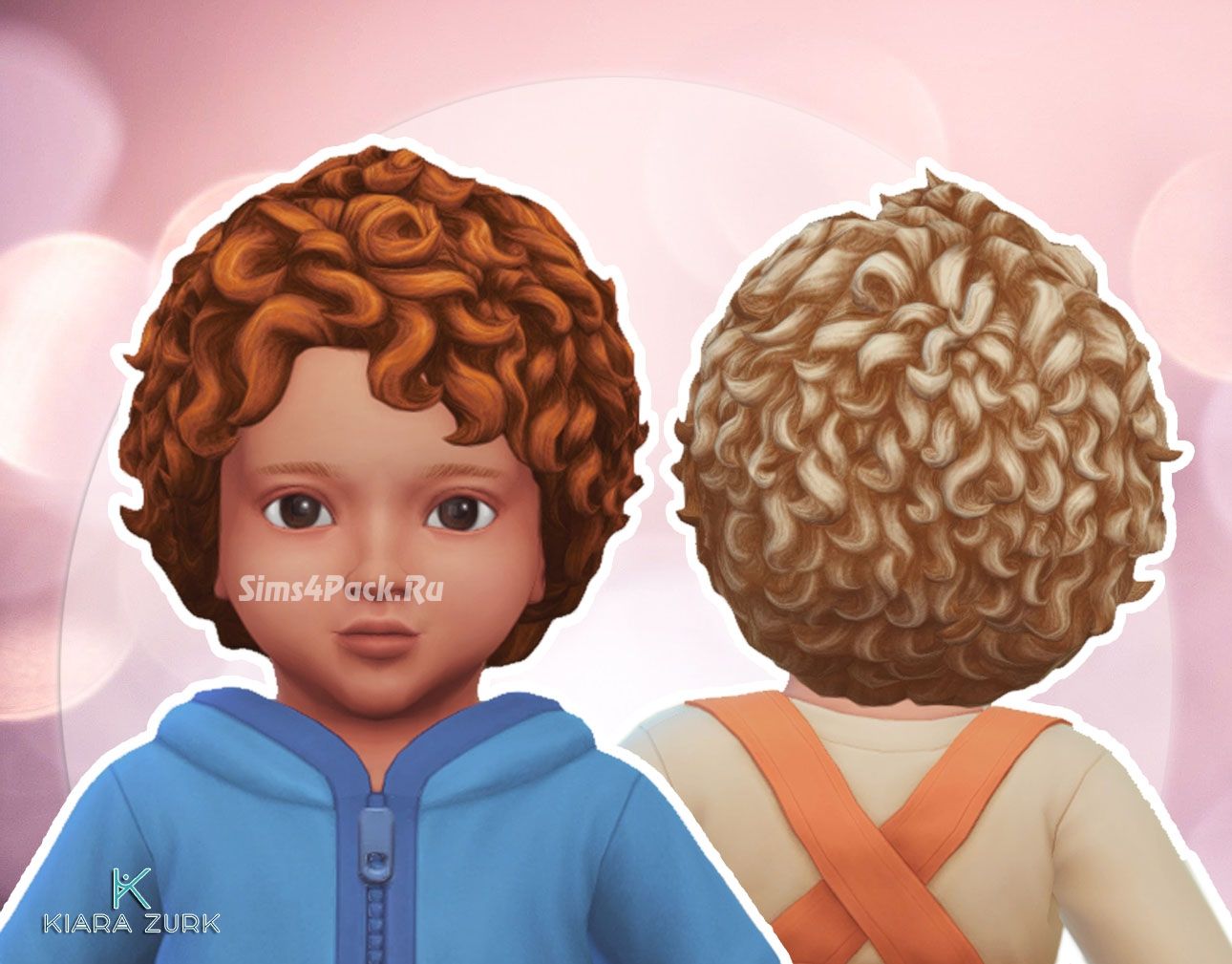 Прическа для младенцев "Camila Curls"