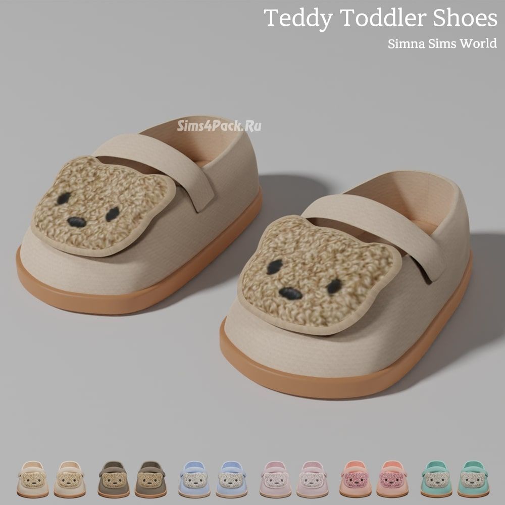 Туфельки для тоддлеров "Teddy Toddler Shoes"