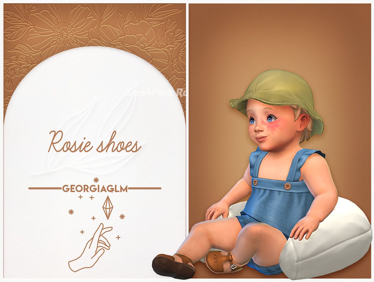 Сандалики для младенцев "ROSIE SHOES"